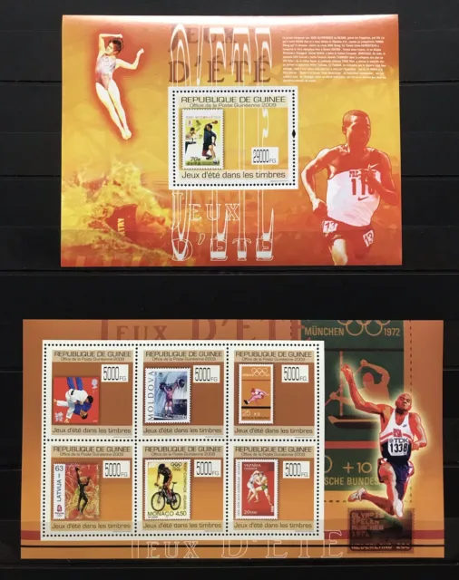 Judo / Table Tennis / Cycling/ Basketball / Sport - Guinea - MNH** Alb.9