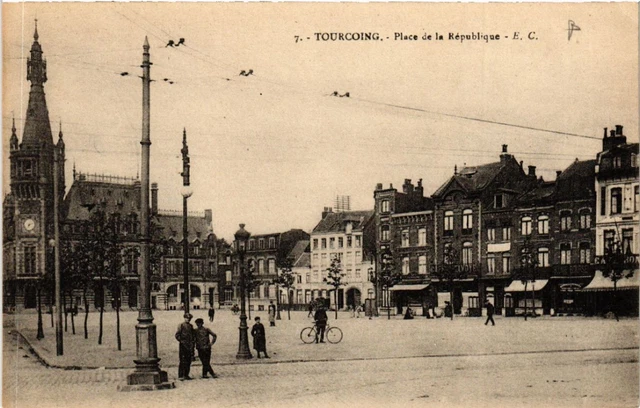 CPA TOURCOING - Place de la République (513250)