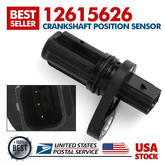CRANKSHAFT POSITION SENSOR 12615626 For Buick Enclave LaCrosse Cadillac