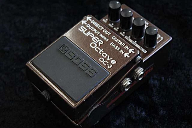 Boss OC-3 Super Octave Guitare Électrique Effet Pédale Octaver Pitch Embrayeur