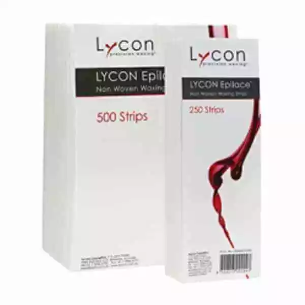 Lycon Epilace Pre Cut Non Woven Wax Waxing Strips 250/500 pcs Strip Hair Removal