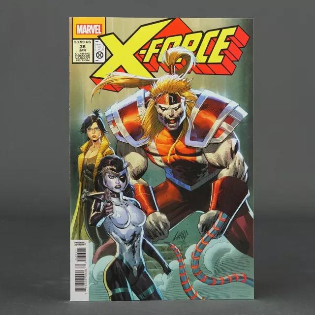 X-FORCE #36 var classic homage Marvel Comics 2023 OCT221202 (CA) Liefeld