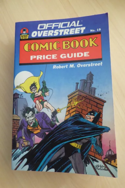 OVERSTREET Comic Book Price Guide #19 1989-1990 First Edition