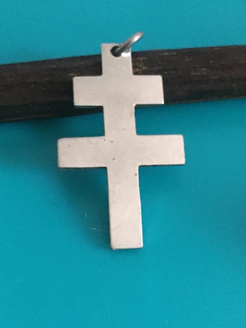 Croix D'abbesse En Vermeil (argent Massif Plaqué Or) - Bijou Régional Datant De 1798/1809 - Occasion Très Bon état