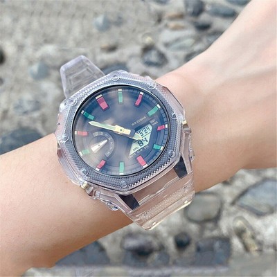 g shock casioak rainbow