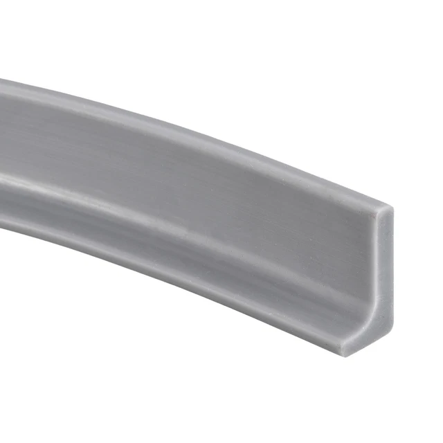 39.37"x0.59"x1.18" Collapsible Shower Water Barrier for Kitchen, Grey