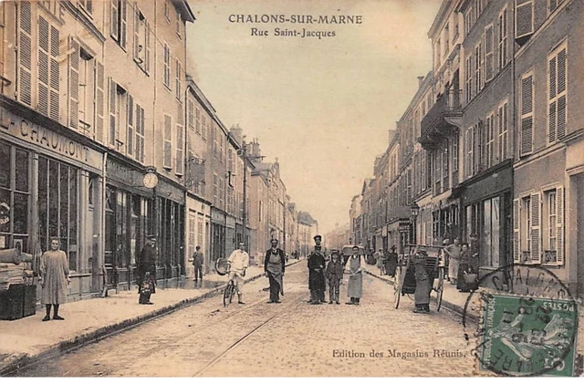 51-SAN59374-CHALONS-SUR-MARNE.Rue Saint-Jacques