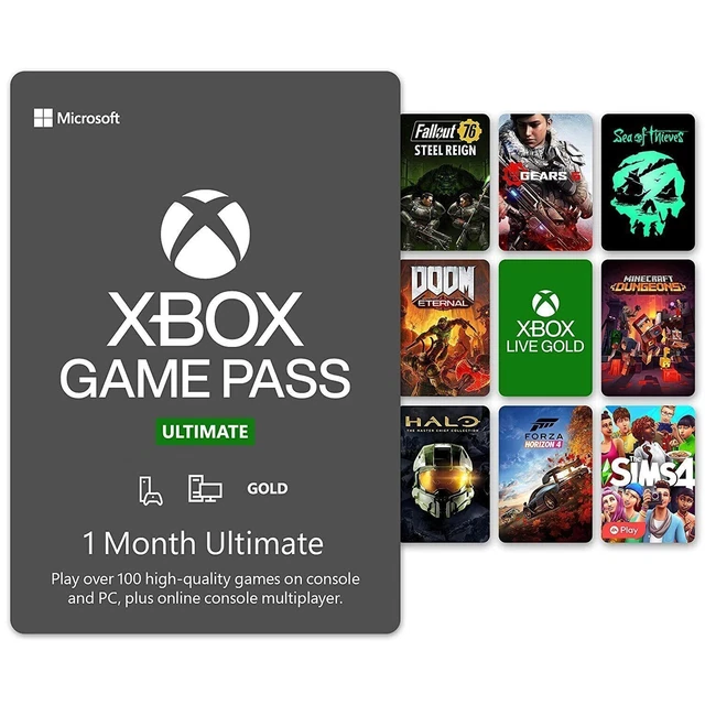 Xbox / PC Live Gold Game Pass Ultimate 1 Month EU/UK New & Existing accounts 2