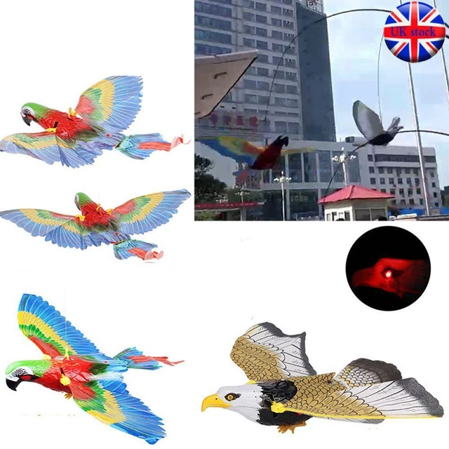 Interactive Simulation Bird Cat Toy Flying Eagle Electric Hanging ToyCat Scratch