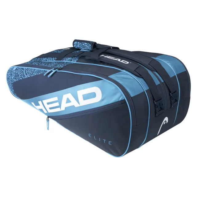 Head Elite 12R Monstercombi Blue/White Tennitasche Tennis Bag