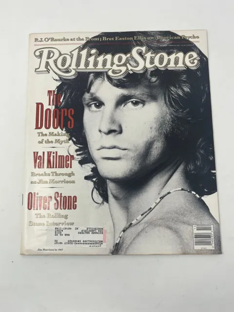 Rolling Stone Magazine - April 1991 #601 The Doors (VINTAGE)