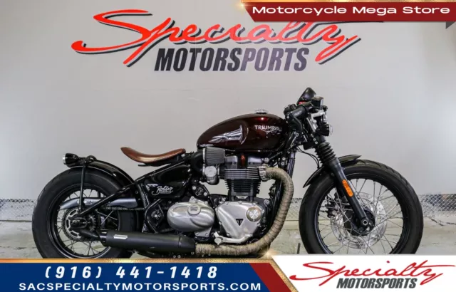 2017 Triumph Bonneville Bobber