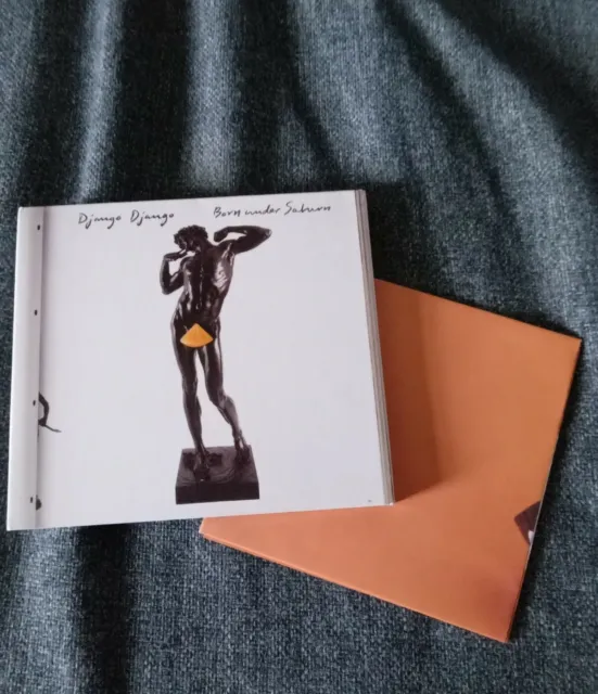 Born Under Saturn - Django Django CD digipak sleeve with booklet indie