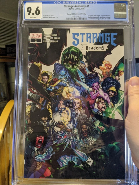 STRANGE ACADEMY #1 Walmart Exclusive  CGC 9.6  graded   Marvel Comics   1st APP