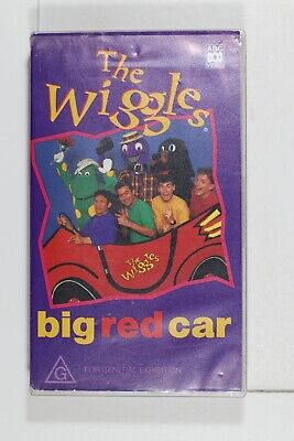 THE WIGGLES BIG Red Car VHS Tape 1995 Original Cast ABC Kids - Sent ...