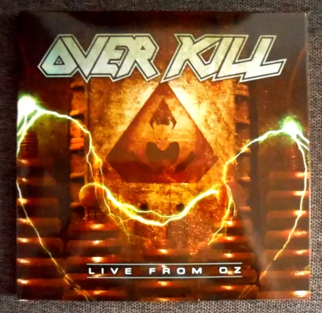 Overkill Live From Oz 10"  2013 Live Special Edition Beige-sandfarbenes Vinyl