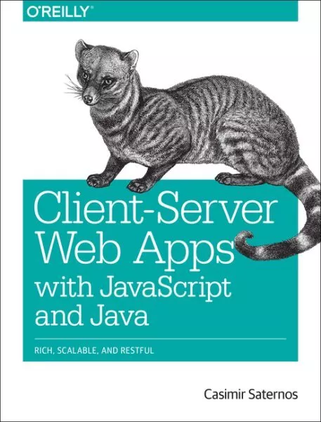 Client-Server Web Apps with JavaScript and Java, Paperback by Saternos, Casim...