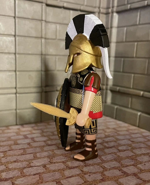 PLAYMOBIL FIGURINE SOLDAT SPARTIATE GREC GREC GREC SPARTIATES