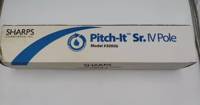 NOB SHARPS Pitch-It SR. IV Pole #30006 Wheeled Adjustable Collapsible