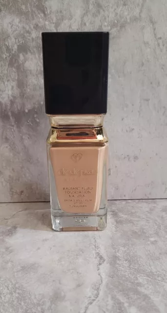 Cle De Peau Radiant Fluid Foundation Matte Spf 25 B30 Medium Beige NWOB