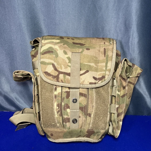 BRITISH ARMY FIELD Pack MTP Hunting Shoulder Bag Respirator Case Molle