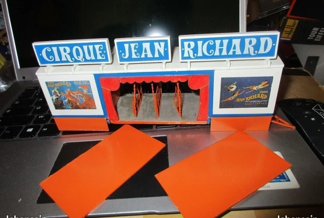 Cirque Jean Richard – 2 Remorques Miniature échelle HO/H0 – Neuves