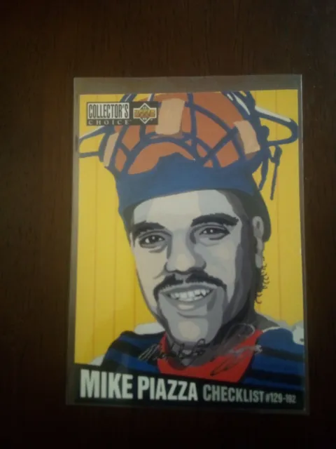 1994 Collectors Choice Silver Signature Mike Piazza Sharp!