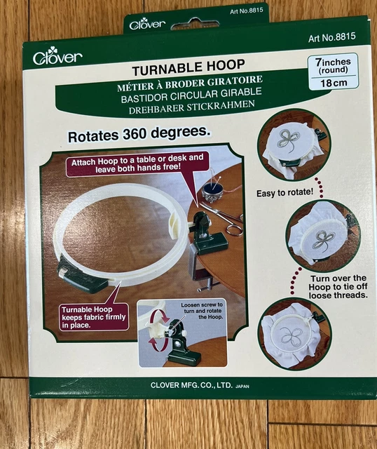 Tocadiscos bordados de trébol nuevo en caja no. 8815 - 7 pulgadas