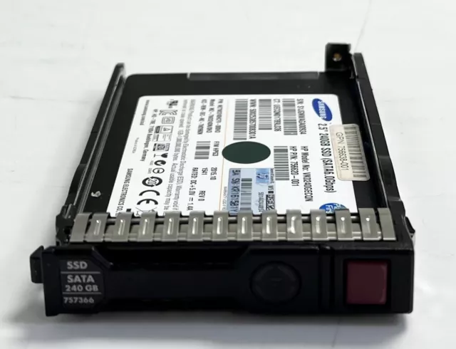 HPE 240GB 6G SATA 756636-B21 Value Endurance SFF (2.5-inch) SC Enterprise SSD