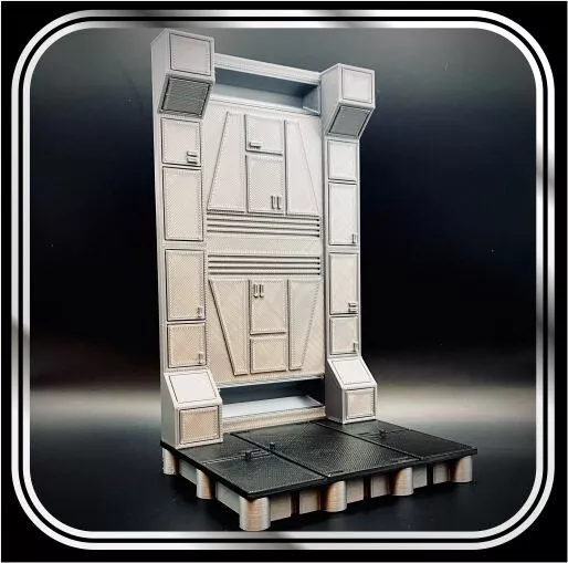 NEW! Star Wars inspired wall and diorama figure stand for 6" line (V3 Design!)