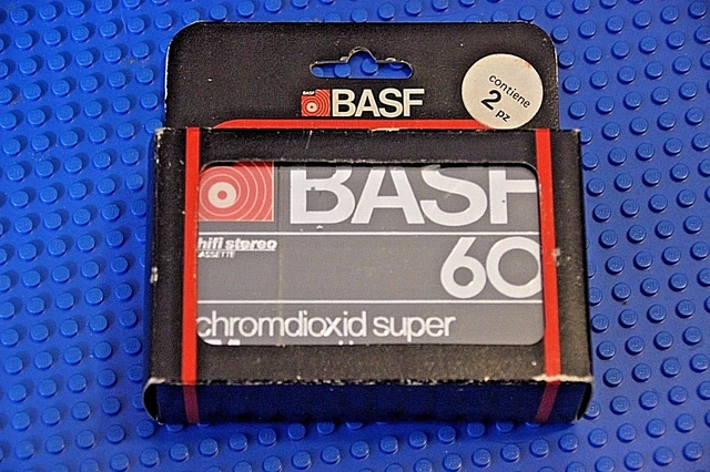 BASF CHROMDIOXID SUPER II 60 VINTAGE 1982 IEC II CASSETTE TAPE Made in