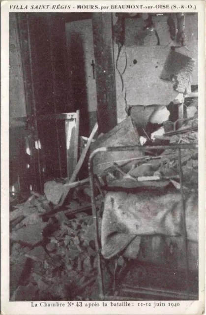 CPA Villa St-Régis Mours, by BEAUMONT-sur-Oise - La Chambre (44932)