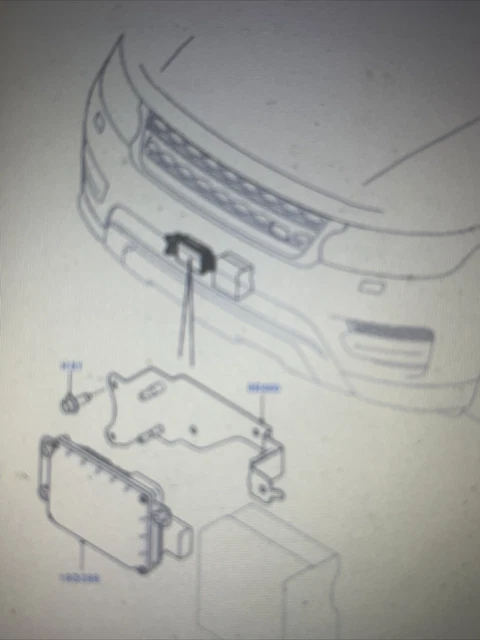 RANGE ROVER SPORT L494 2020 SPEED CONTROL SENSOR RADAR KY32-9G768-AH £ ...