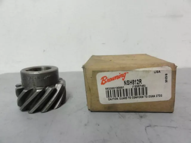 Browning NSH812R Helical Gear- Brand New