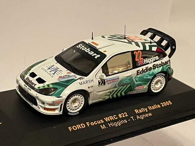 IXO 1/43 Ford Focus WRC 2005 - Rallye Finlande #4 - Hirvonen/Lehtinen