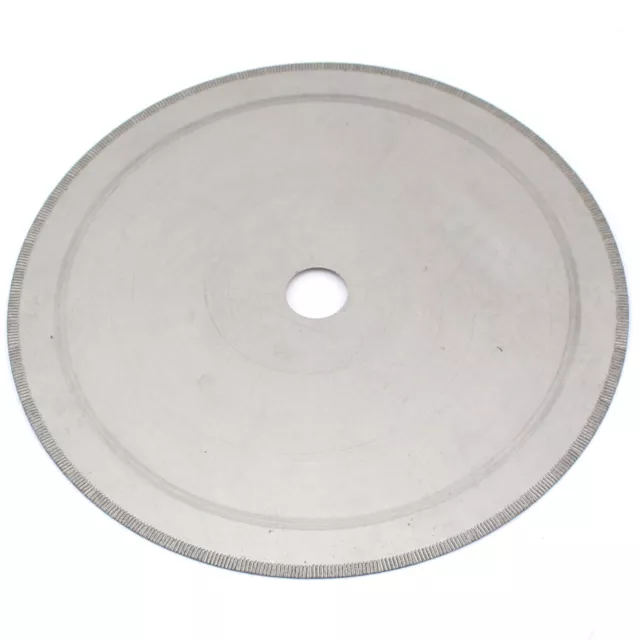 12" inch Diamond Lapidary Saw Blade Notched Rim 2.1mm W bushing 5/8" Gemstone