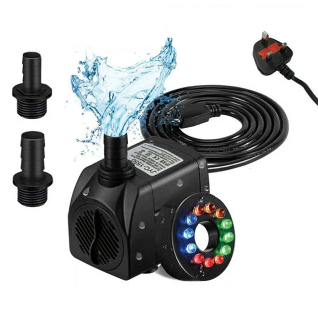 Submersible Water Feature Pumps 16W 800L/H for Fountain Aquarium Fish Tank Pond