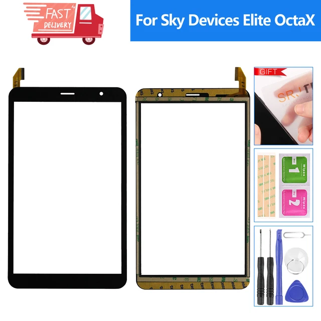 8'' FOR SKY Devices Elite OctaX Touch Screen Digitizer Panel Glass