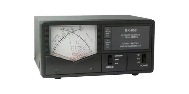 MAAS RX-600 SWR & PWR Meter VHF/UHF/HF Amateurfunk, CB-Funk [2477]