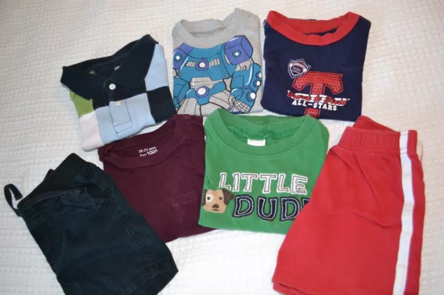 Baby Boy Size 18-24 month (Mixed Lot of 7 pieces)