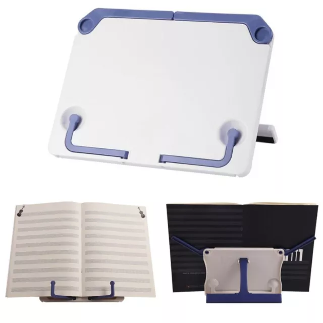 Portable Reading Stand Books Recipe Folding Holder Cookbook Holder Organizer