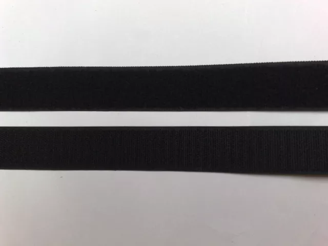 1m Klettband Flauschband 1,65€/m Breite 20 25 30 50mm Farben: weiß od. schwarz