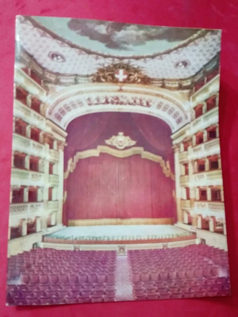 LIBRETTO TEATRO SAN CARLO, Napoli  1964,UNO SGUARDO DAL PONTE (Miller-Rossellini