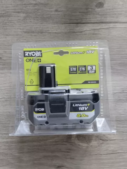 Batterie RYOBI Lithium+ 18V ONE+™ - 5,0 Ah ORIGINAL