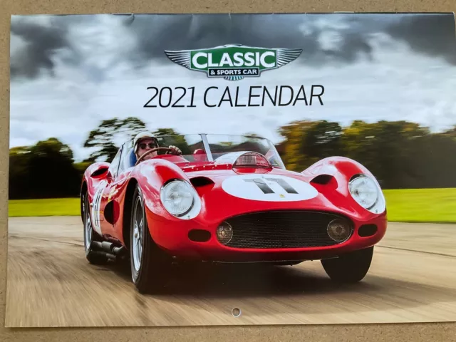 CLASSIC & SPORTS Car Magazine - 2021 Calendar $8.90 - PicClick