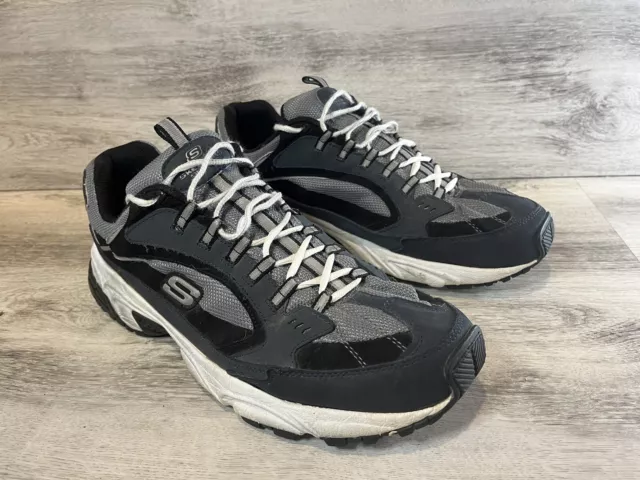 MEN S SKECHERS STAMINA CUTBACK Shoes Wide Sizes Style 51286EW NIB NEW 59.95 PicClick