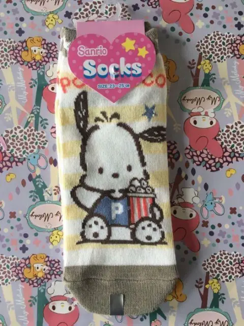 Sanrio Pochacco 23-25cm Adult Low Cut Socks