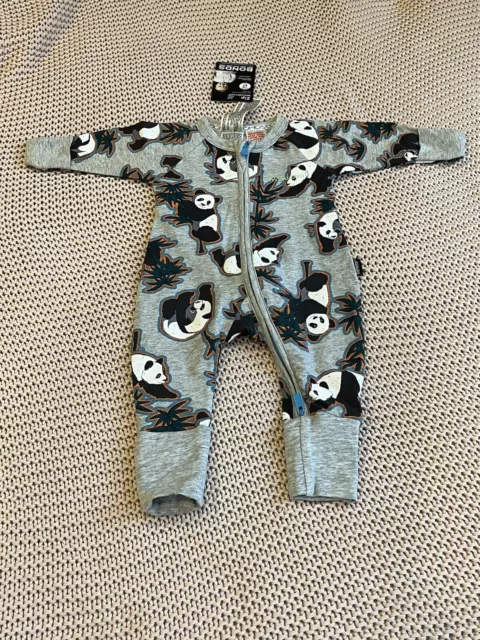 Bonds Wondersuit - Panda Sleepsuit Age Newborn BNWT