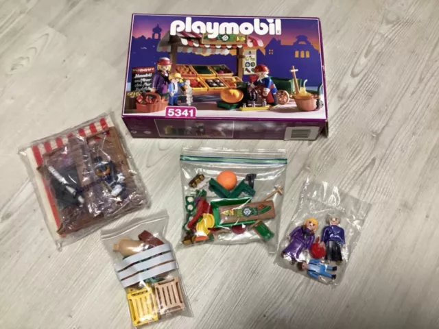 Playmobil 5341 Nostalgie Rosa Serie Gemüsestand