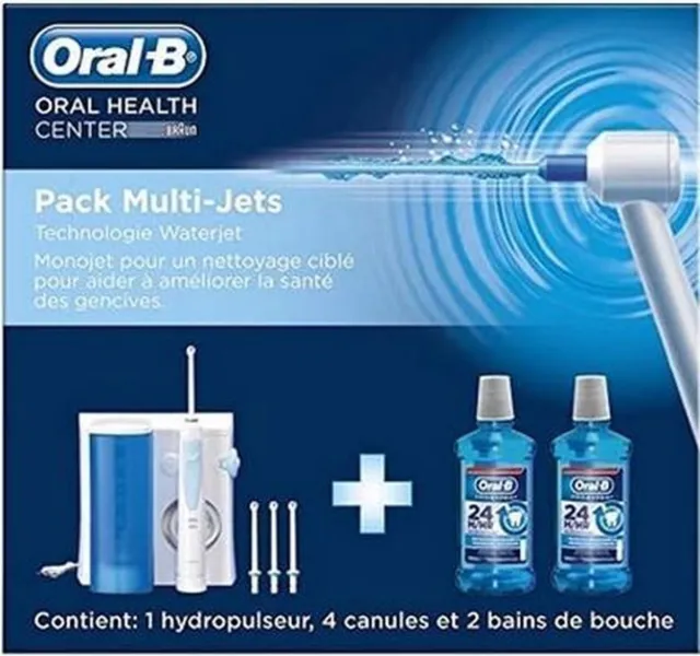 Enjuche bucal Braun Oral-B ProfCare OxyJet cuidado dental microburbujas de aire finas